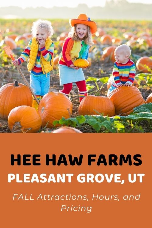 Hee Haw Farms (Pleasant Grove, UT) Fall 2022 Attractions, Hours, and Pricing